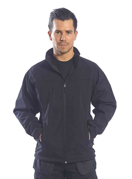 Portwest TK40 Oregon Outdoor Softshell Jacket Navy