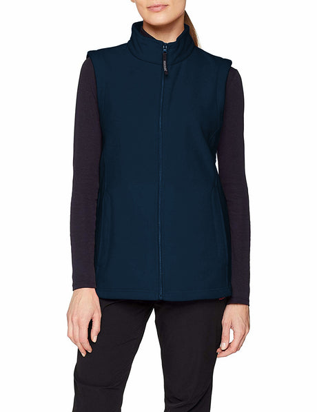 Regatta TRA802 Shaped Fit Navy Microfleece Ladies Bodywarmer