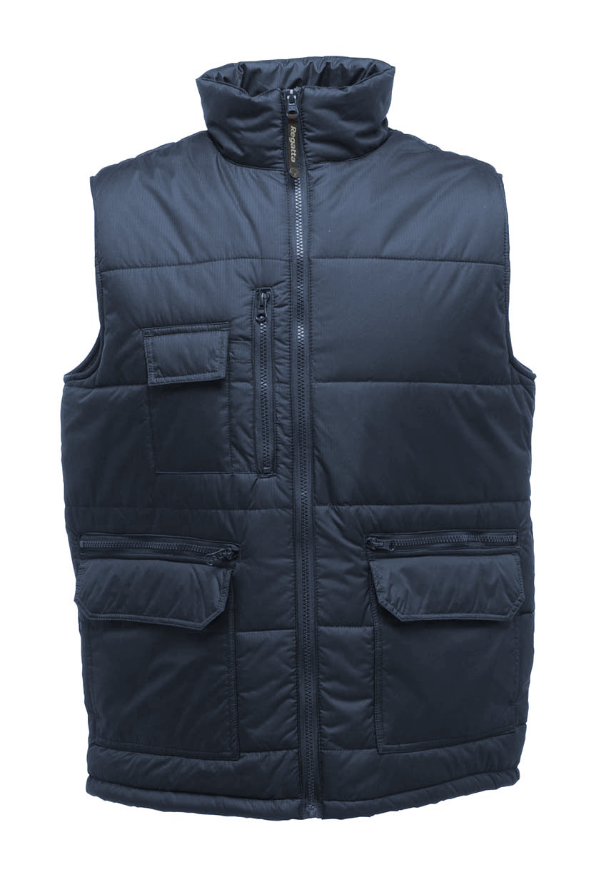 Regatta TRA803 Steller Multi-Zip Multi-Pockets Insulated Bodywarmer Navy
