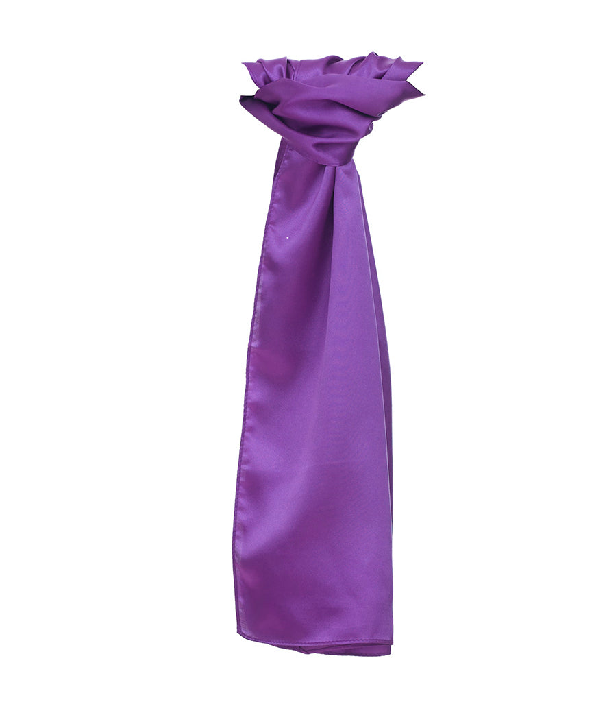 TyTo TT601 Ladies Satin Scarf Purple
