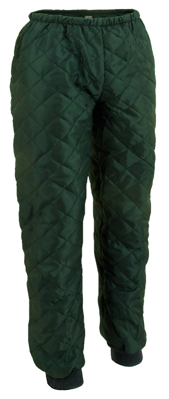 Wenaas FR Green Thermal Quilted Pants Cold Insulated Trousers, Size - Large