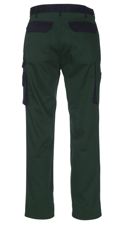 Mascot Torino Men Work Two Tone Polycotton Trousers with Knee Pad Pockets