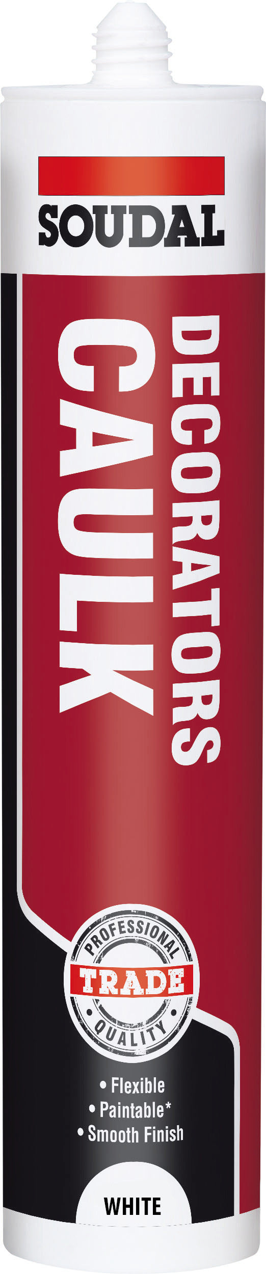 Soudal Trade Decorators Caulk 300ml White