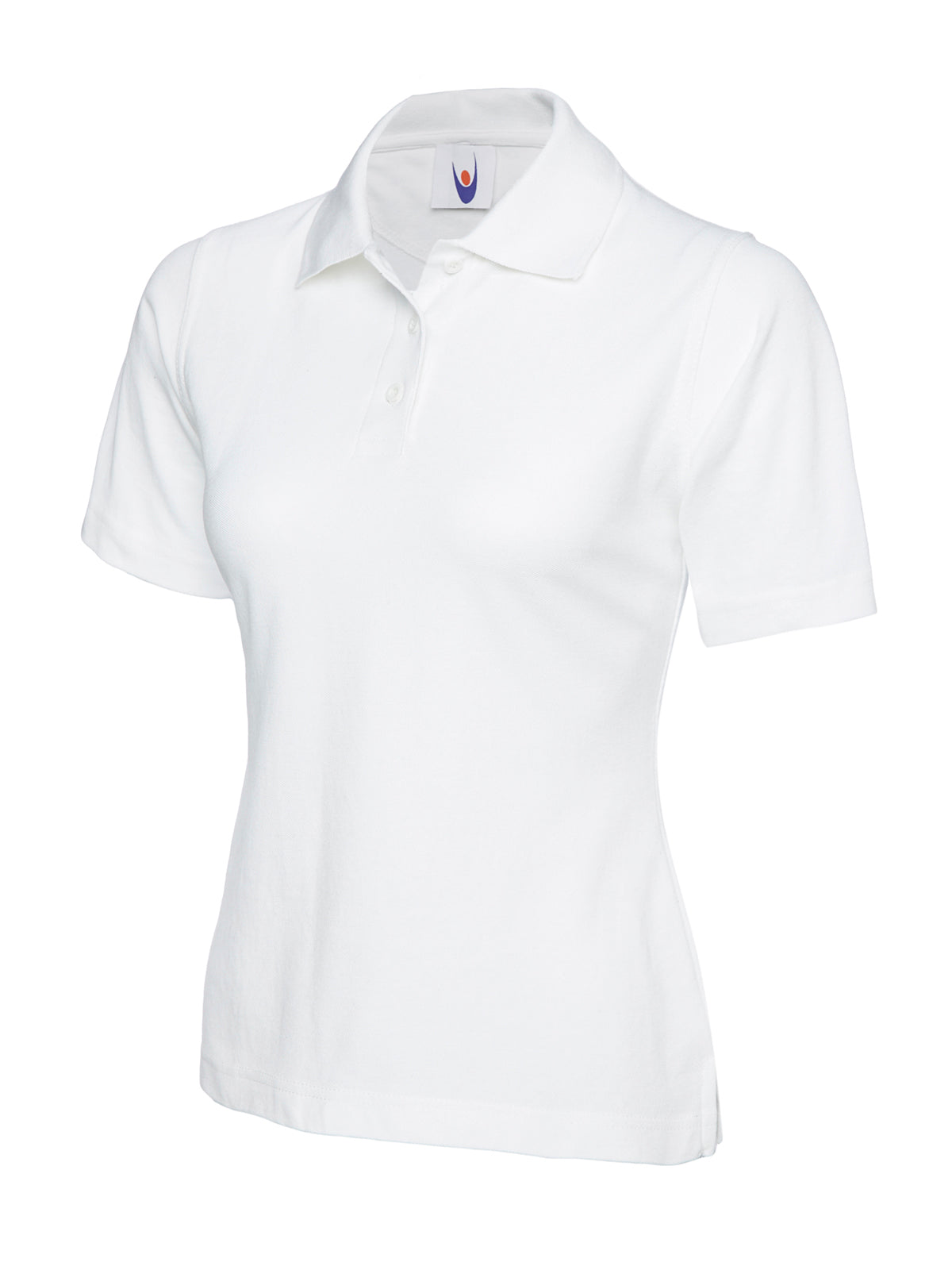 Uneek UC106 Ladies Polo Shirt Short Sleeves White