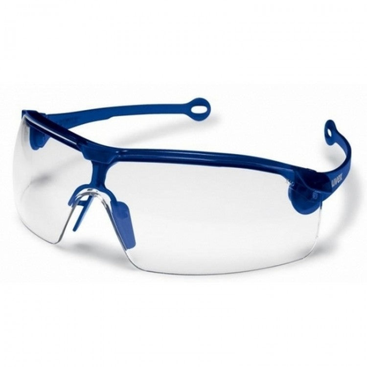 Uvex Gravity Zero Safety Spectacle 9191 Perfect Fit Rubber Arms Clear Lens EN166