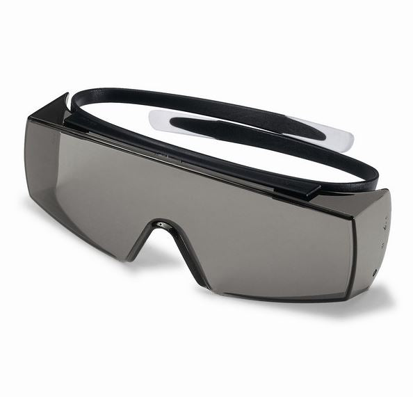 Uvex 9169-081 Super OTG Grey Sunglare Safety Glasses Glasses Grey Lens EN166