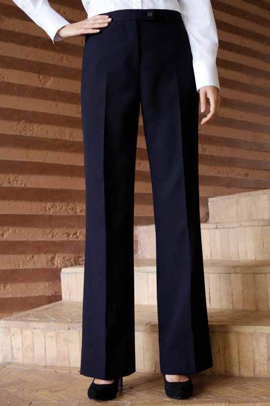 Brook Taverner 2231A Grosvenor Ladies Formal Trousers Navy