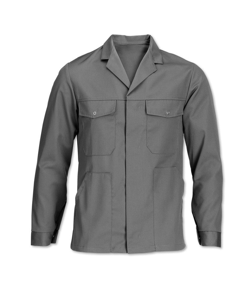 Alexandra W219 Easy Care Grey Canvas Jacket, Size - Large