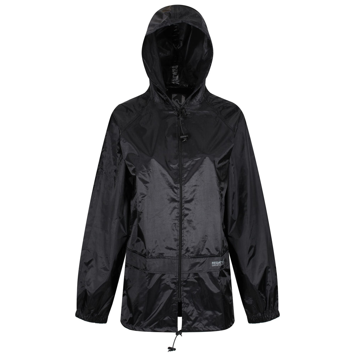 Regatta W408 Stormbreak Lightweight Waterproof Windproof Jacket - Black