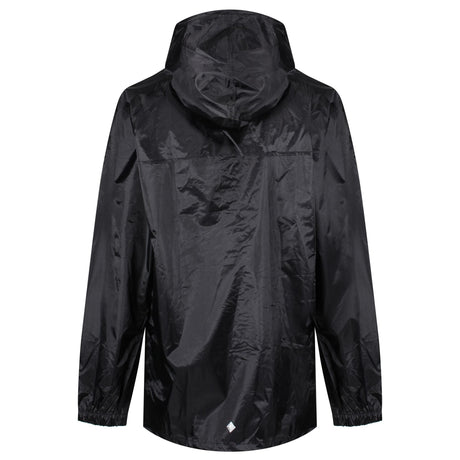 Regatta W408 Stormbreak Lightweight Waterproof Windproof Jacket - Black