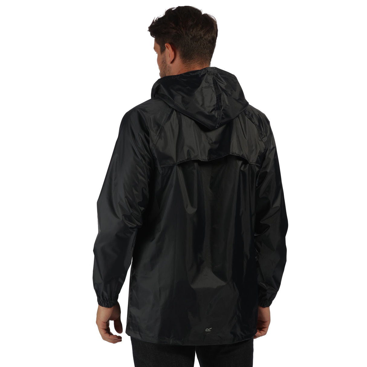 Regatta W408 Stormbreak Lightweight Waterproof Windproof Jacket - Black