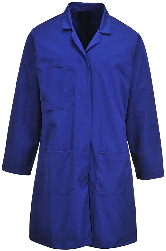Warrior WC20 Ladies Warehouse Coat Royal Blues Size 34.5’’