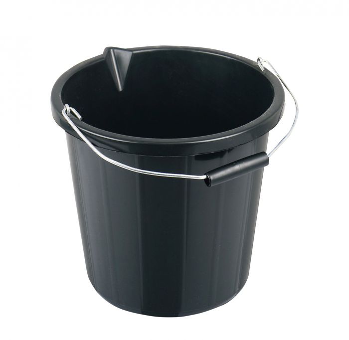 Robert Scott 15 Litre Builders Bucket Black