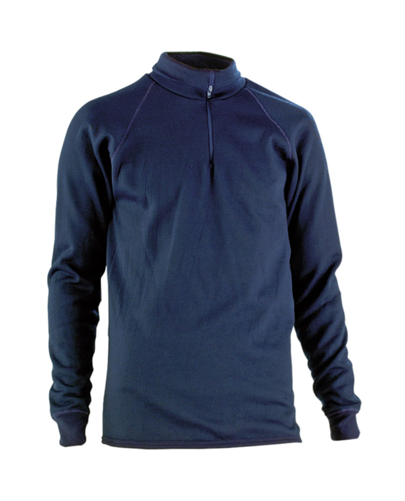 Wenaas Cold Insulation Wool Terry Polo Jersey Zipper 38900-212-05