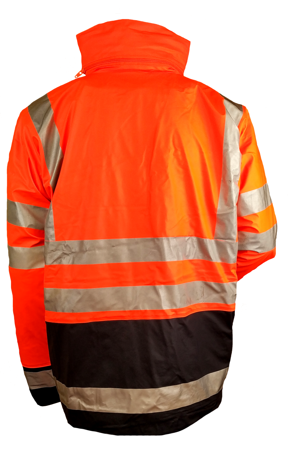 Wenaas 95353 Flame Resistant Hi Vis Waterproof Jacket Orange/Navy