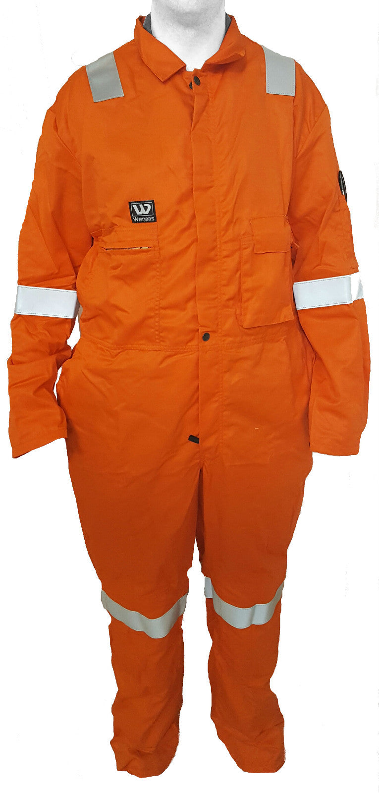 Wenaas Delta C FR Nomex Fire Resistant Hi Vis Orange With HV Tape FR Coverall