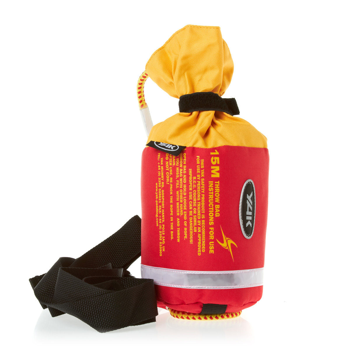 Yak Paddling Emergency Rescue Reflective Yellow Red 15M Throw Line Throw Bag