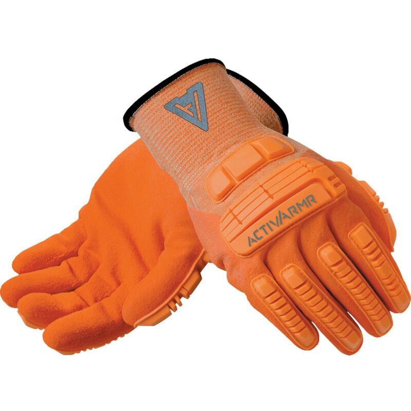 Ansell 97-120 ActivArmr Safety Gloves Nitrile Impact Protection Size 11