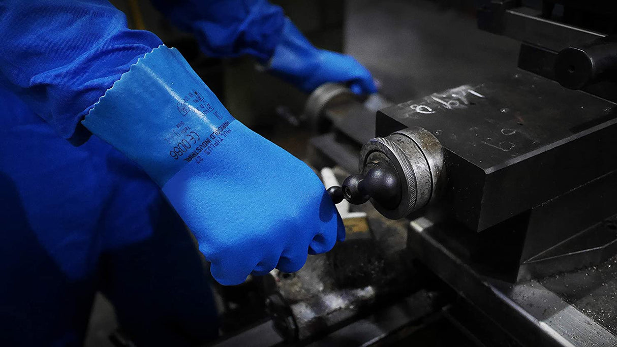 Ansell MultiPlus 27 PVC Safety Gloves Chemical & Liquid Protection
