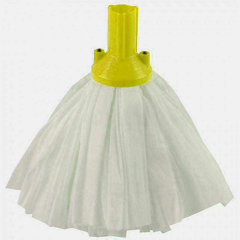 Robert Scott Big White Exel® Socket Mop Yellow