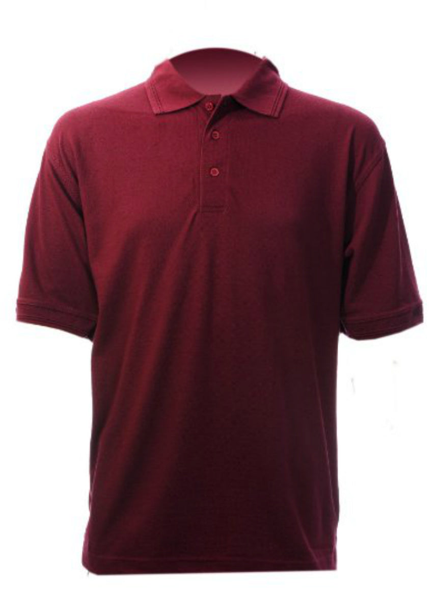 Orbit PS240 Fastrack Polyester Cotton 240g Burgundy Work Polo Shirt