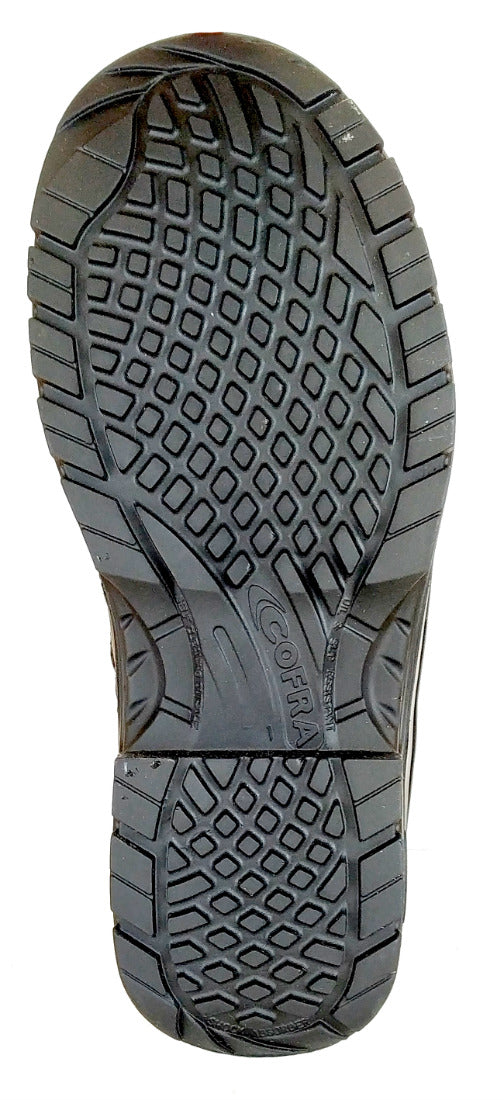 Cofra Police Non Metallic Resistant to +300°C S3 Safety Boot With Side Zip