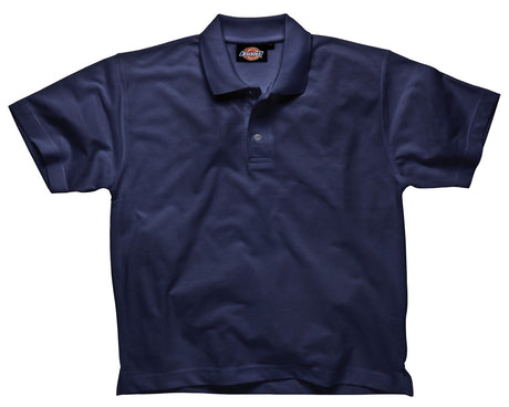 Dickies SH21220 Polycotton Work Uniform Casual Short Sleeve Polo Shirt Navy