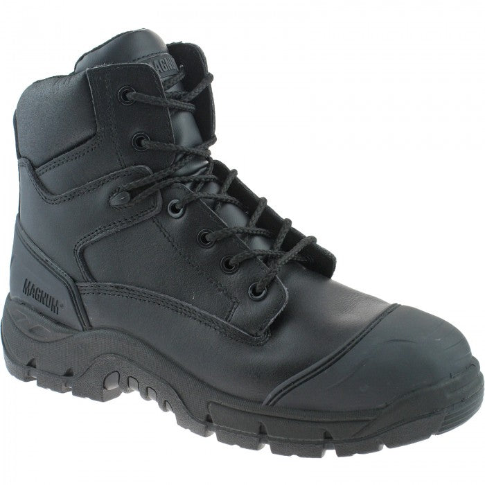 Magnum Roadmaster Black Composite Toe Cap Full Grain Leather S3 Safety Boots