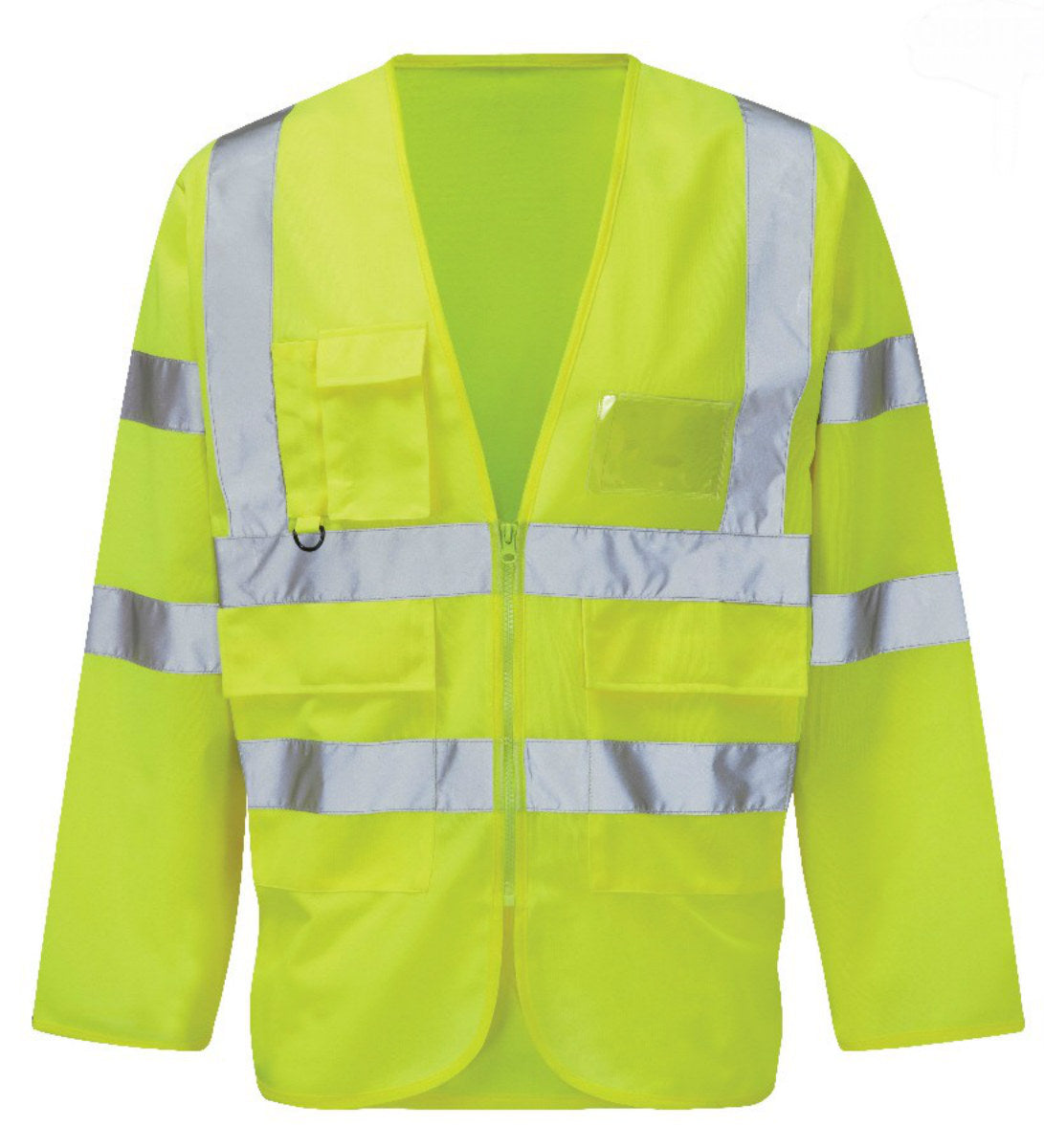 Orbit Pembridge Long Sleeve High Vis Yellow Jacket HVJPKT