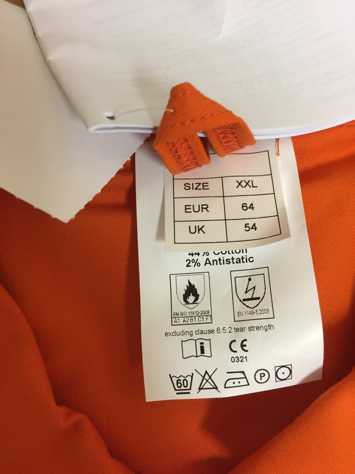 Wenaas 81720-0-25 Protex INHERENT FR coverall