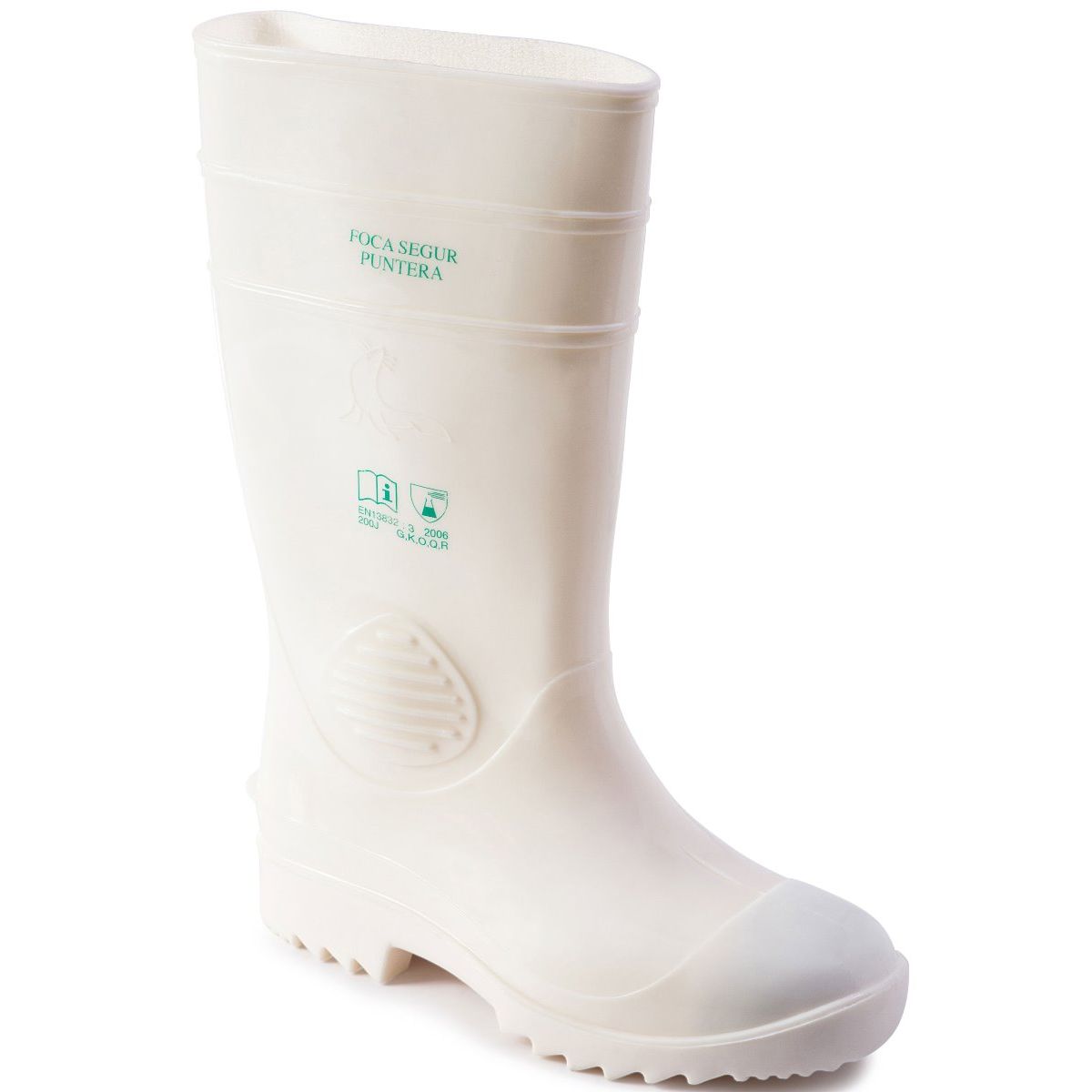 Mavinsa 203 Foca Segur Safety Wellington Boots PVC White