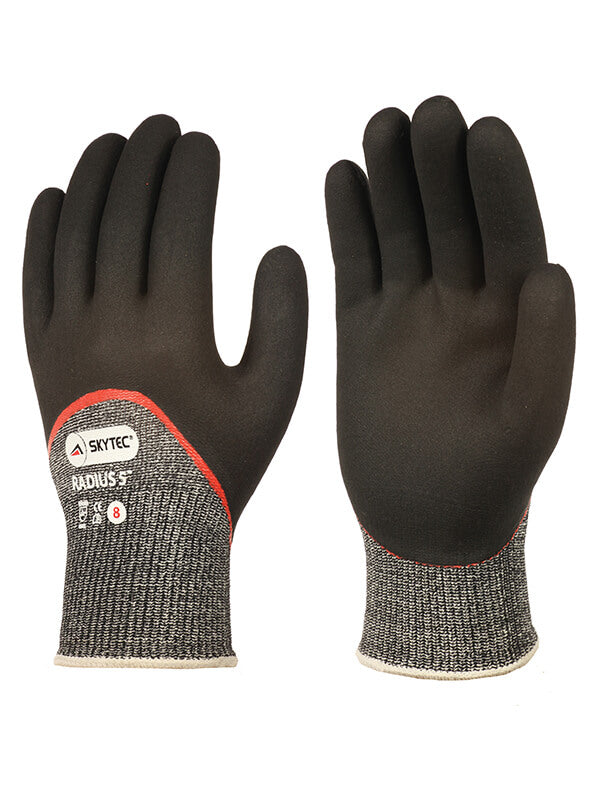 Skytec Radius 5 Cut Resistant Safety Gloves Nitrile Coated
