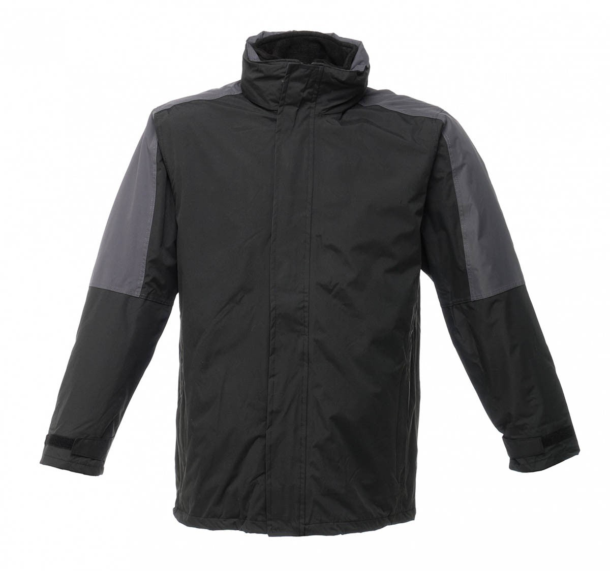 Regatta TRA130 Waterproof & Windproof Defender III 3 IN 1 Jacket - Black/Grey