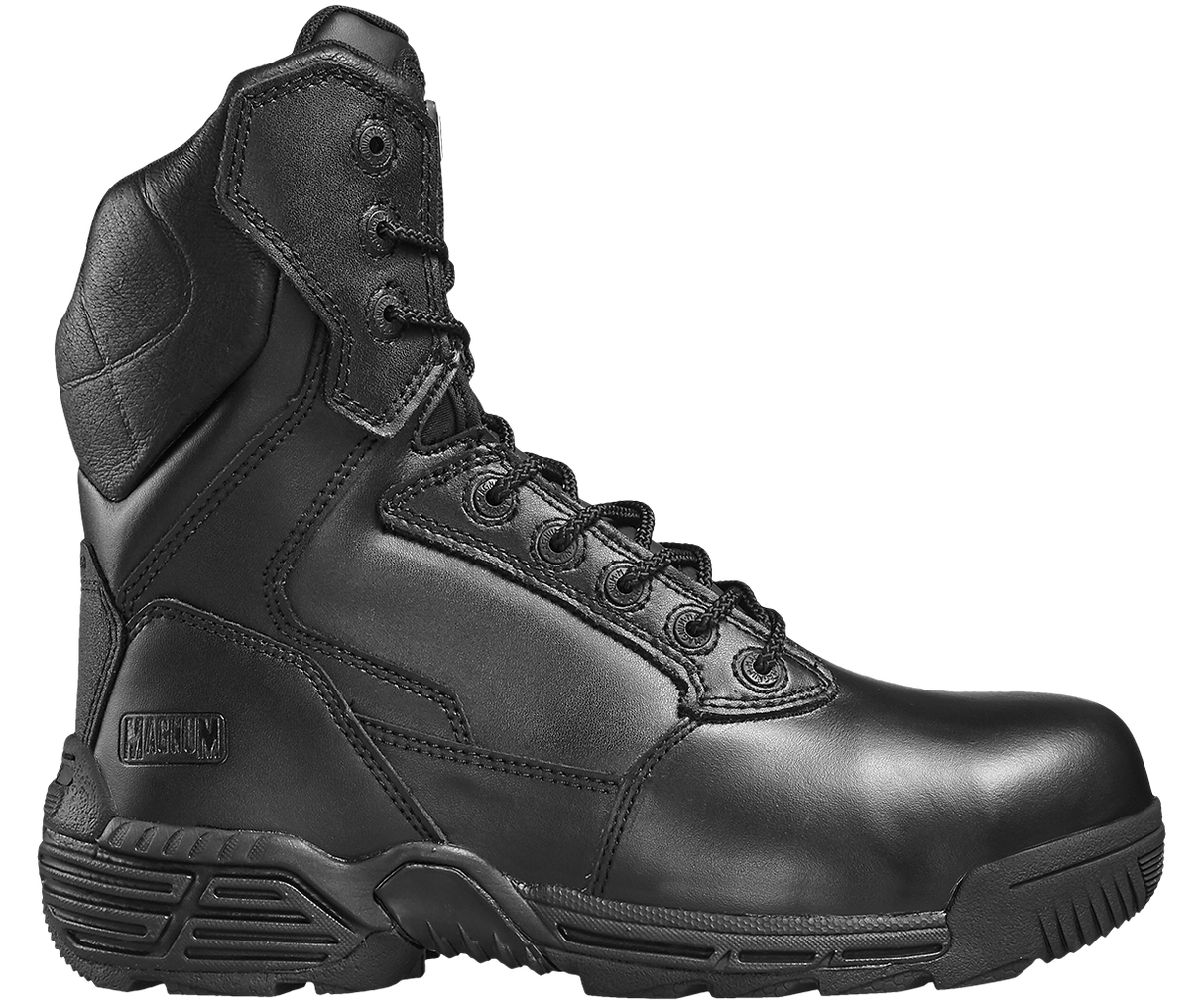 Magnum Stealth Force 8.0 Leather S3 HRO WR SRC Safety Boots - Size 10
