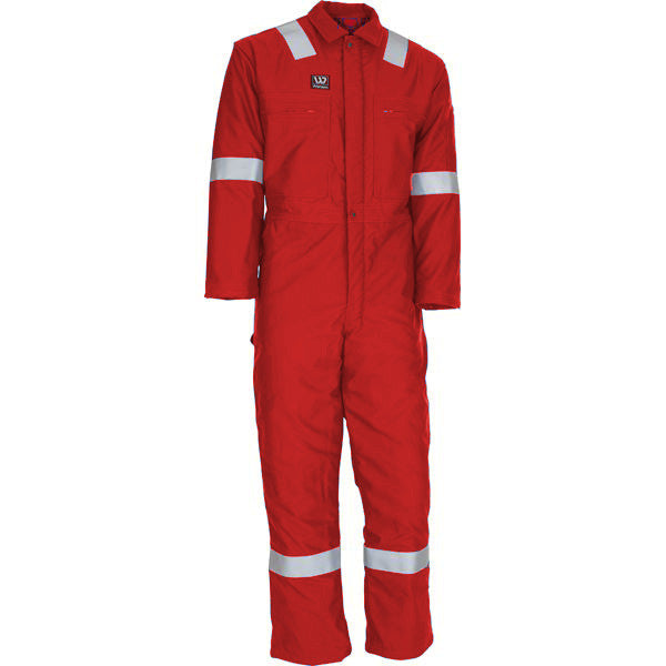 Wenaas 81750-155 Ambassador Flame Retardant Coverall Red