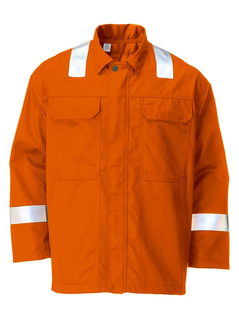 Sofileta 41850-16101-25 FR Nomex Hi Vis Flame Retardant Jacket Orange Size 40
