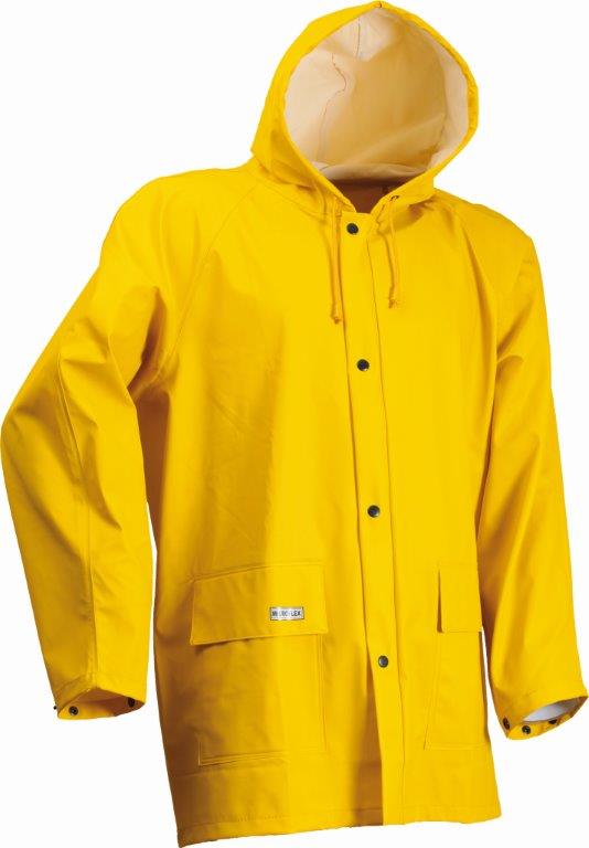 Lyngsoe LR48-56 Yellow Waterproof Wind & Rain Jacket Microflex