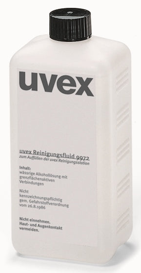 Uvex 9972-100 500Ml Cleaning Fluid - Refill