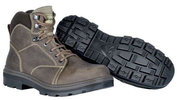 Cofra Land Unisex Breathable Water Repellent S3 Brown Safety Boot