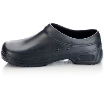 Shoes for Crews Slip Resistant Water Resistant Luigi Shoes - Black