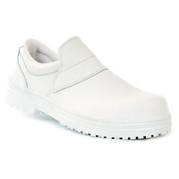 Shoes for Crews Artic Safety Slip On Shoes Steel Toe Cap White Size UK 11