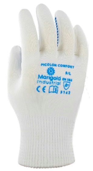 Ansell Comasec Picolon Comfort PVC Dot Gloves