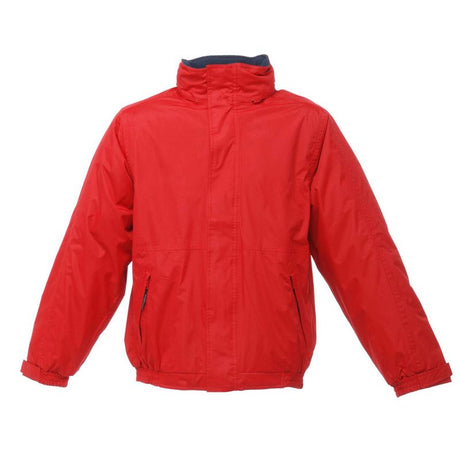 Regatta TRW297 Dover Men Jacket Waterproof Hydrafort Fleece Lined Red