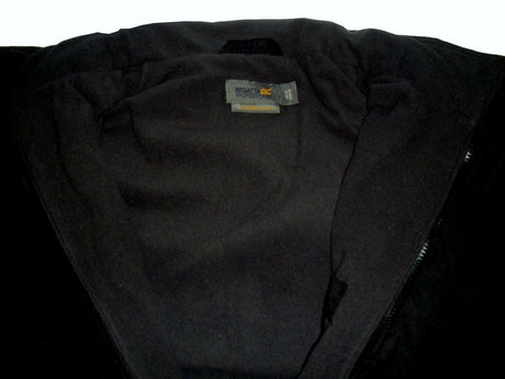 Regatta TRW297 Dover Men Jacket Waterproof Hydrafort Fleece Lined Black