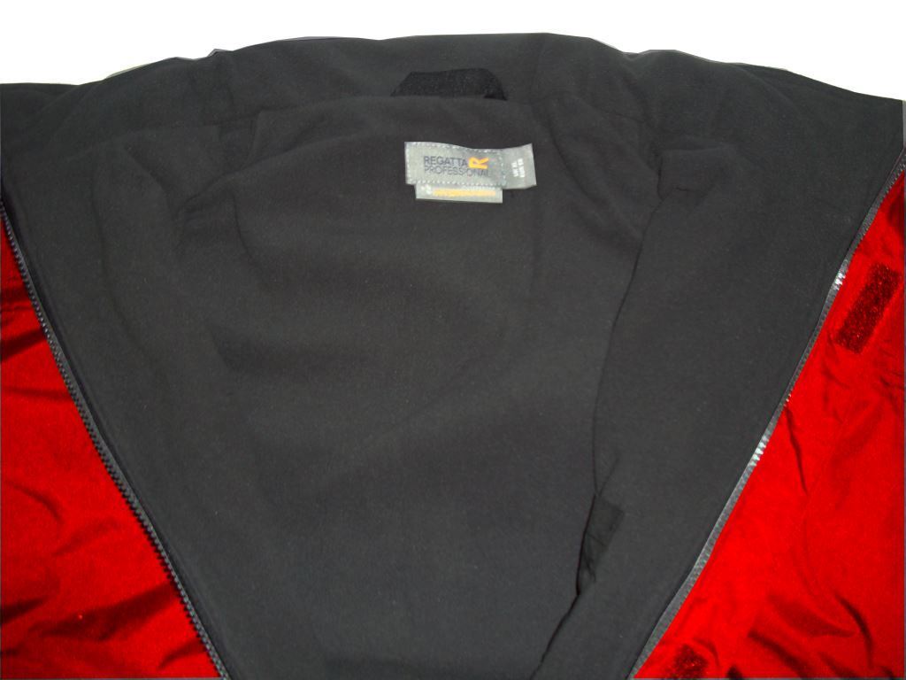 Regatta TRW297 Dover Men Jacket Waterproof Hydrafort Fleece Lined Red