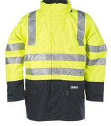 Sioen Winseler 3073 Waterproof Hi Vis Flame Retardant Multinorm FR Parka Jacket