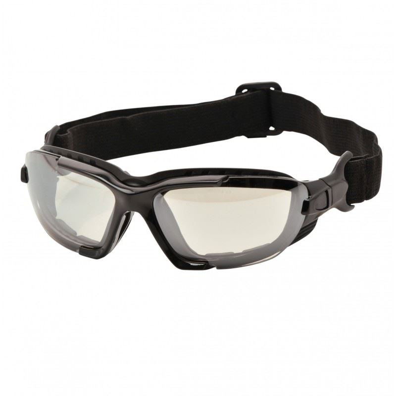 Portwest Levo 2 in 1 Safety Glasses Goggles PW11 Clear Lens