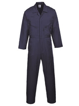 Portwest Liverpool 245g Polycotton Front Zip Coverall S813 Polycotton