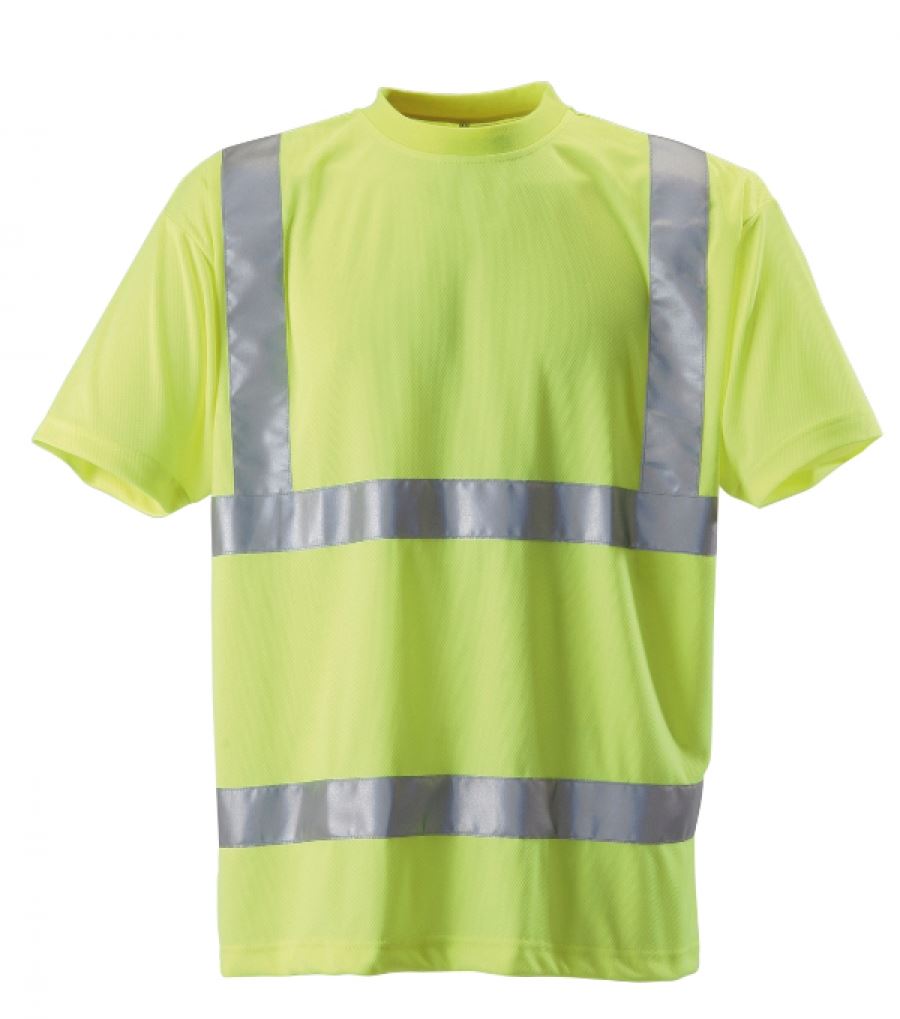 Blackrock 80310 High Visibility T-Shirt Work Security Cycling Sport Short Sleeve