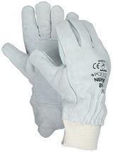 Polyco Nemesis 897 Men's Work Gloves Chrome Leather Cut 4 & Abrasion Resistant